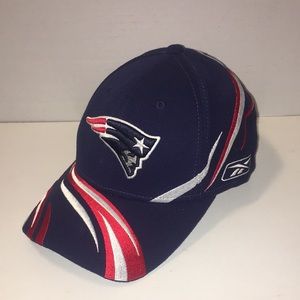 REEBOK N.E. PATRIOTS EMBOSSED LOGO BALL CAP OSFA